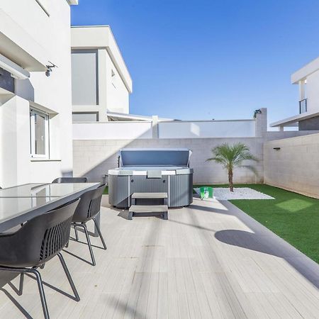 Casa Bos Dolpfin Wellness Luxury Entire Villa Pool & Jacuzzi Gran Alacant Near Beach Puerto Marino Exteriör bild