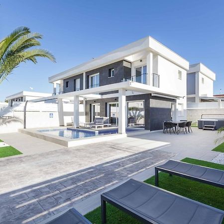 Casa Bos Dolpfin Wellness Luxury Entire Villa Pool & Jacuzzi Gran Alacant Near Beach Puerto Marino Exteriör bild