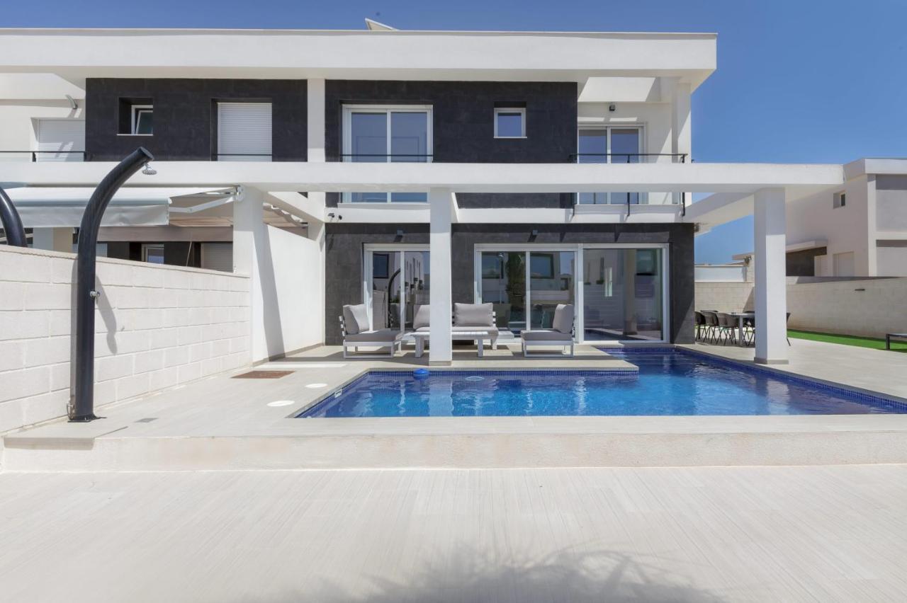 Casa Bos Dolpfin Wellness Luxury Entire Villa Pool & Jacuzzi Gran Alacant Near Beach Puerto Marino Exteriör bild
