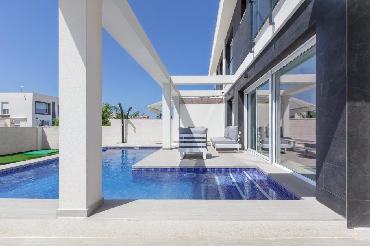 Casa Bos Dolpfin Wellness Luxury Entire Villa Pool & Jacuzzi Gran Alacant Near Beach Puerto Marino Exteriör bild