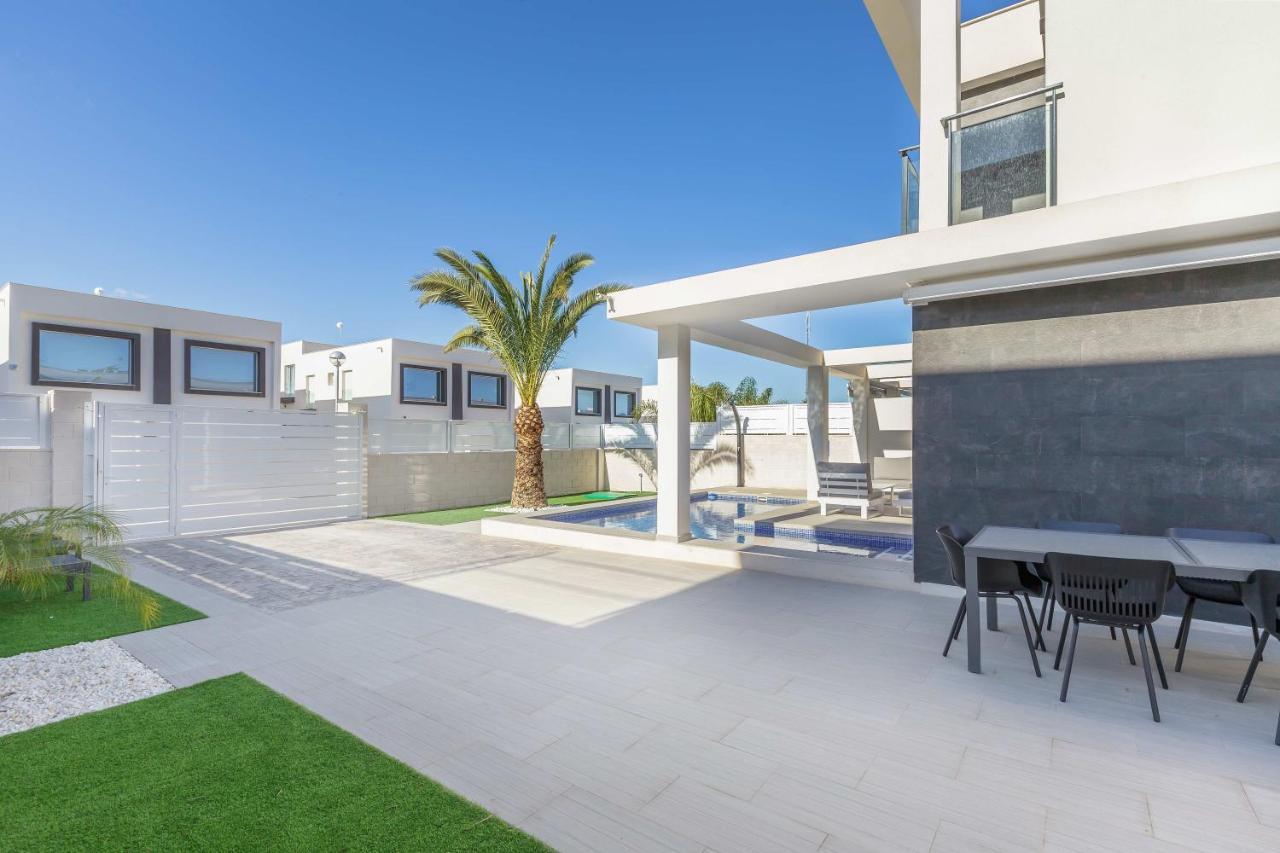 Casa Bos Dolpfin Wellness Luxury Entire Villa Pool & Jacuzzi Gran Alacant Near Beach Puerto Marino Exteriör bild